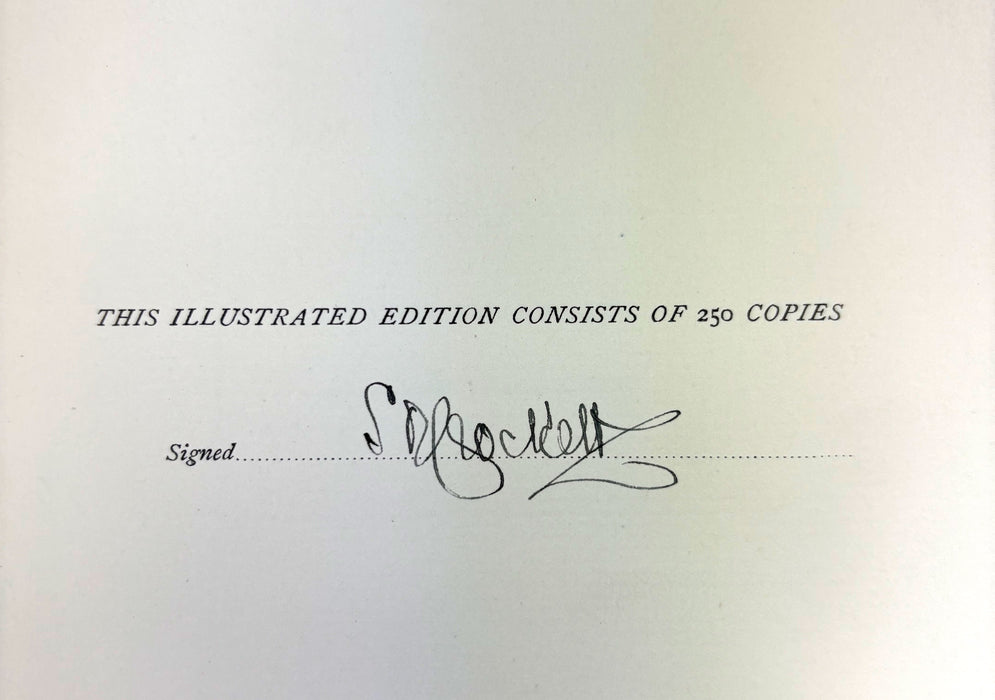 The Grey Man, by S.R. Crockett. Signed Illustrated edition, limited to 250 copies.