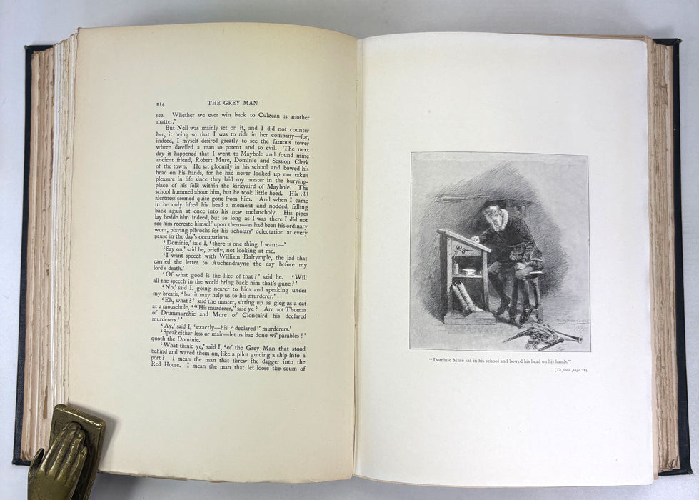 The Grey Man, by S.R. Crockett. Signed Illustrated edition, limited to 250 copies.