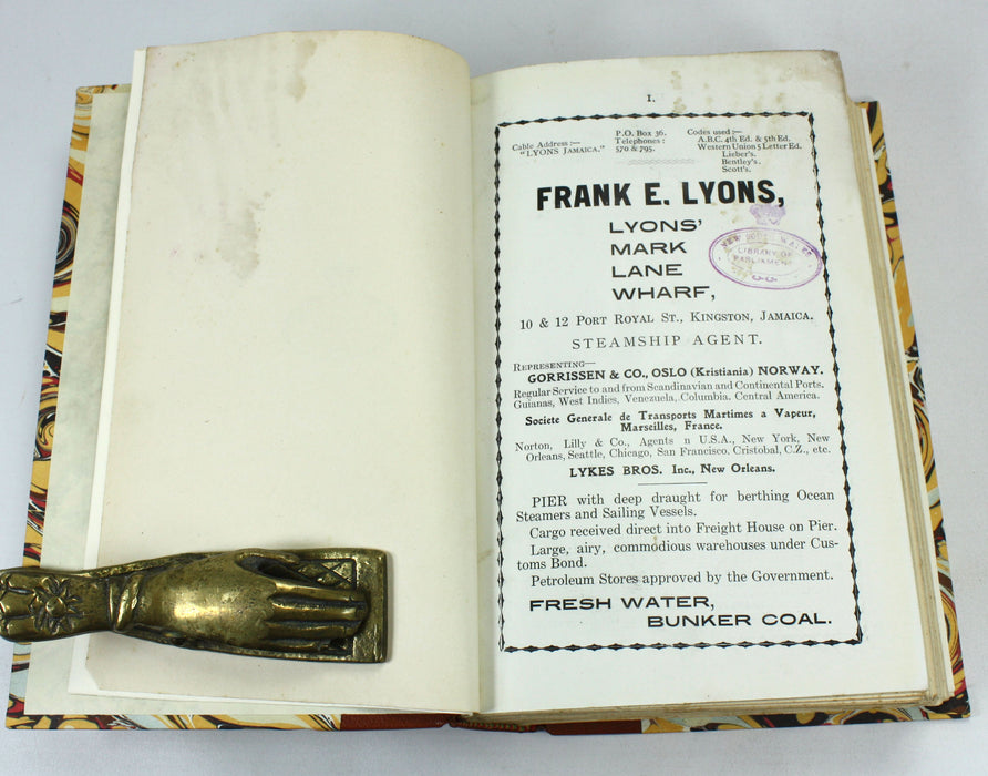 The Handbook for Jamaica for 1925, Frank Cundall