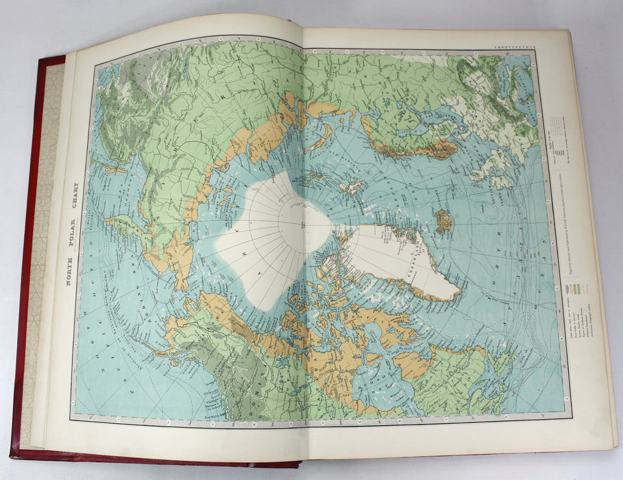 The Handy Royal Atlas of Modern Geography, Alexander Keith Johnston & G.H. Johnston, W. & A.K. Johnston, Limited, Edinburgh and London, 1908