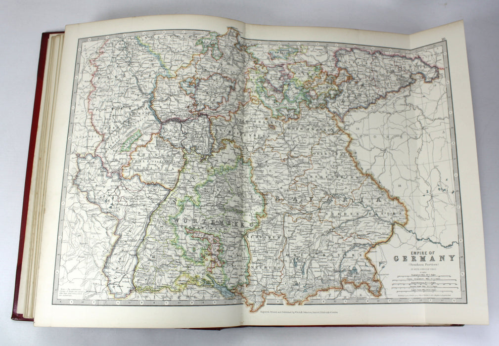 The Handy Royal Atlas of Modern Geography, Alexander Keith Johnston & G.H. Johnston, W. & A.K. Johnston, Limited, Edinburgh and London, 1908