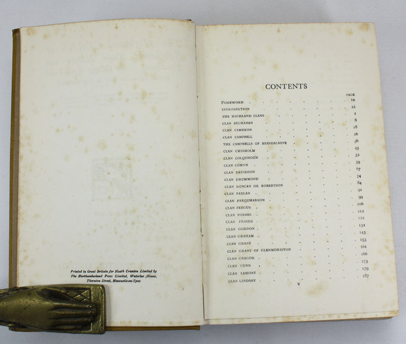 The Highland Clans of Scotland, Their History and Traditions, George Eyre-Todd, 1923