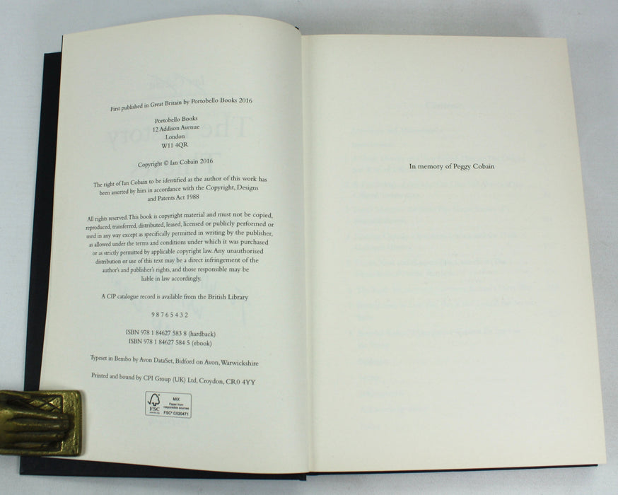 The History Thieves; Secrets, Lies and the Shaping of a Modern Nation, Ian Cobain, Signed
