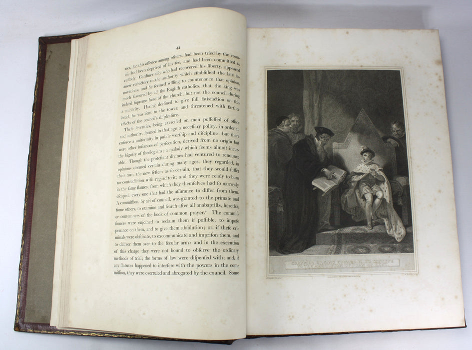 The History of England, by David Hume; A Large Folio Volume, 1806