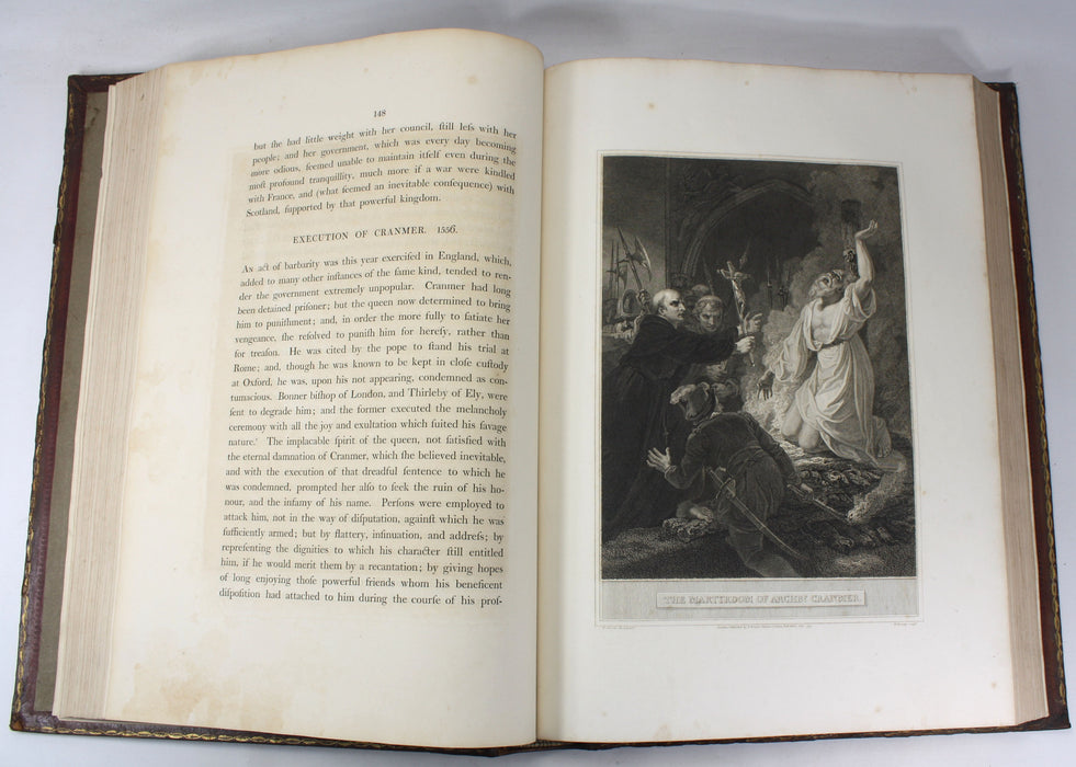 The History of England, by David Hume; A Large Folio Volume, 1806