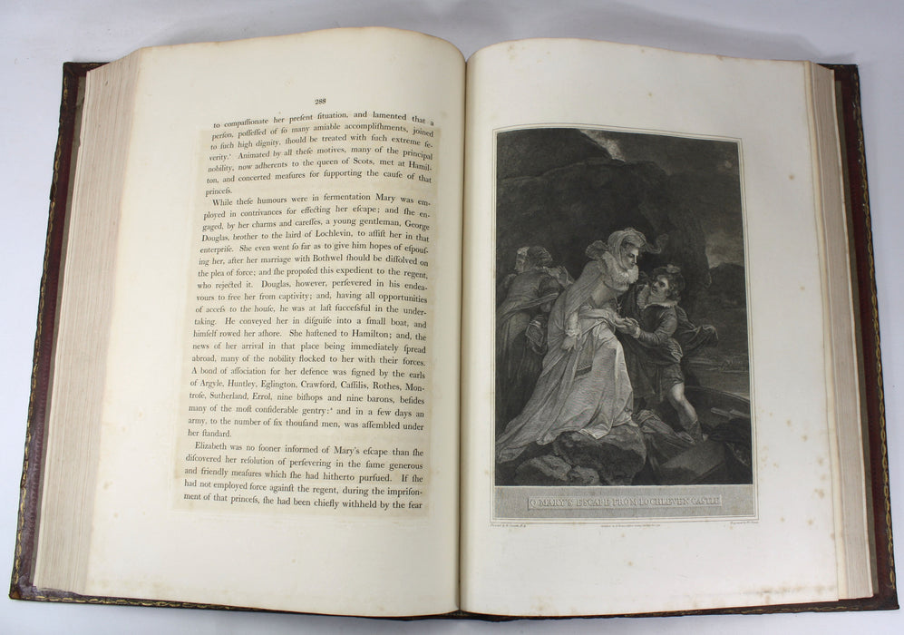 The History of England, by David Hume; A Large Folio Volume, 1806