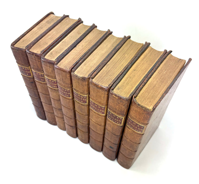 The History of England, from The Invasion of Julius Caesar to The Revolution in 1688, in Eight Volumes, by David Hume, Dublin, 1775