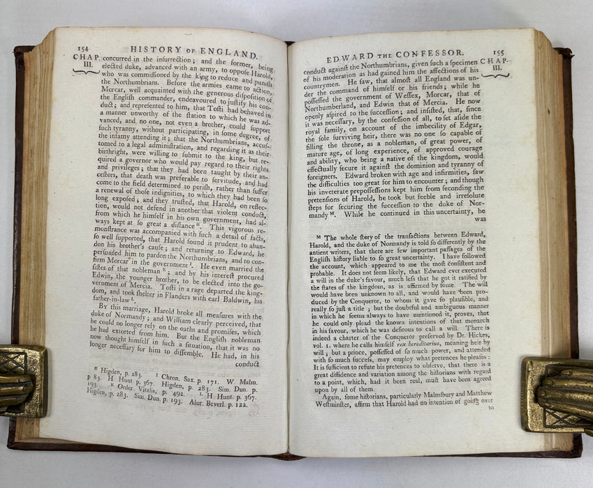 The History of England, from The Invasion of Julius Caesar to The Revolution in 1688, in Eight Volumes, by David Hume, Dublin, 1775