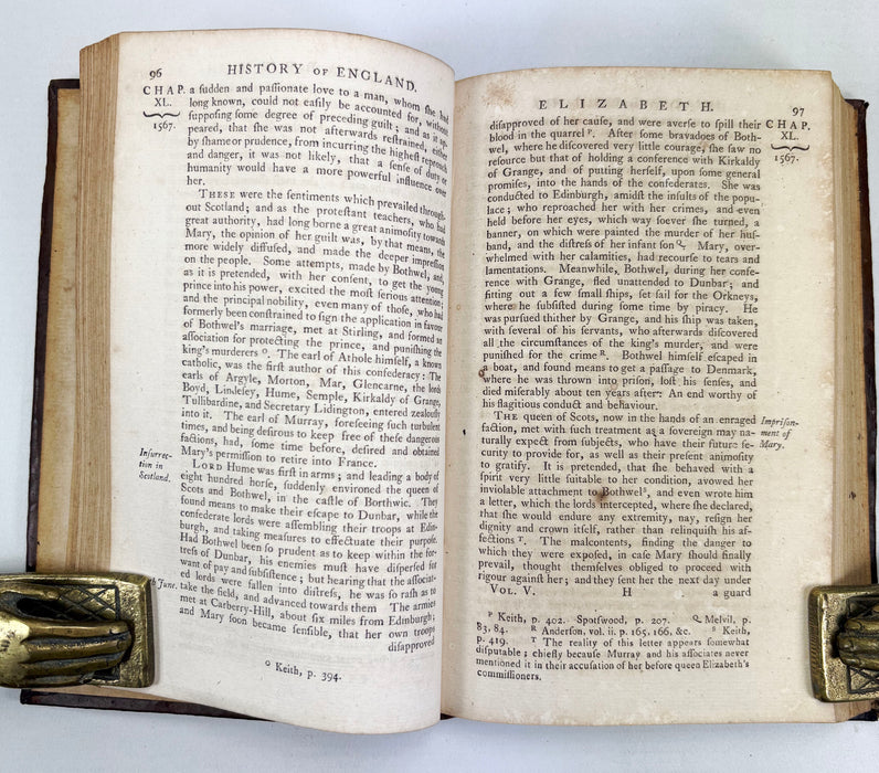 The History of England, from The Invasion of Julius Caesar to The Revolution in 1688, in Eight Volumes, by David Hume, Dublin, 1775