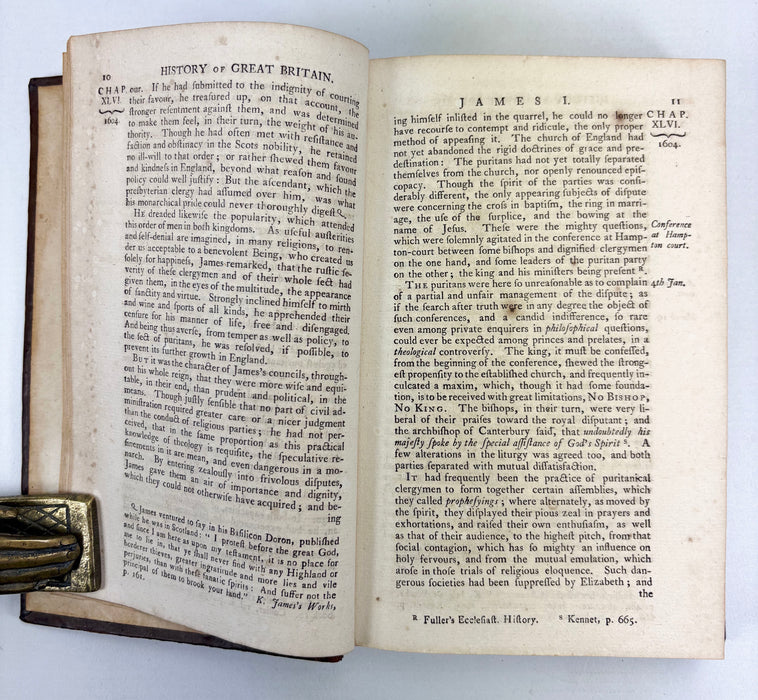 The History of England, from The Invasion of Julius Caesar to The Revolution in 1688, in Eight Volumes, by David Hume, Dublin, 1775