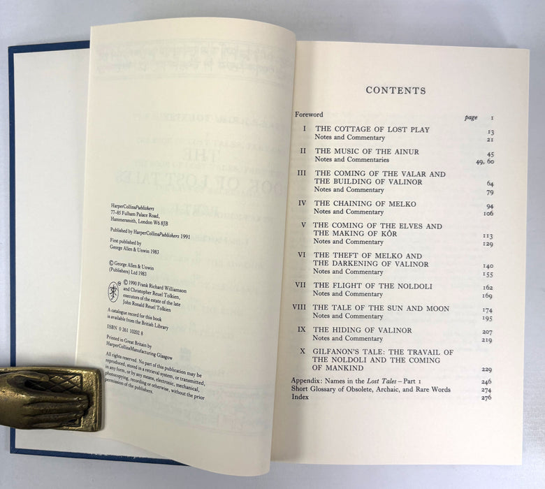 The History of Middle Earth; The Book of Lost Tales, Part I, J.R.R. Tolkien, Christopher Tolkien, 1991