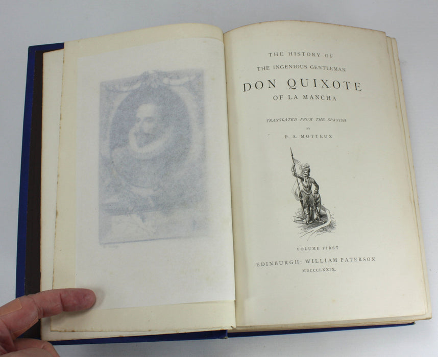 The History of The Ingenious Gentleman Don Quixote of La Mancha, Cervantes, 1879. Translated by P.A. Motteux.
