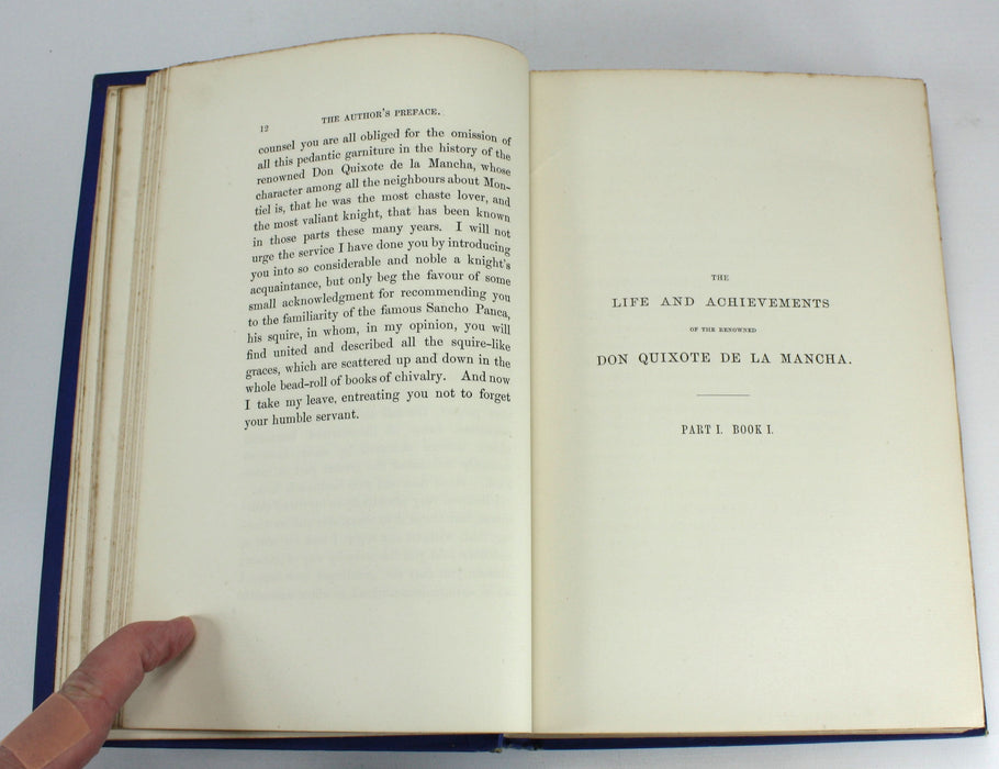 The History of The Ingenious Gentleman Don Quixote of La Mancha, Cervantes, 1879. Translated by P.A. Motteux.