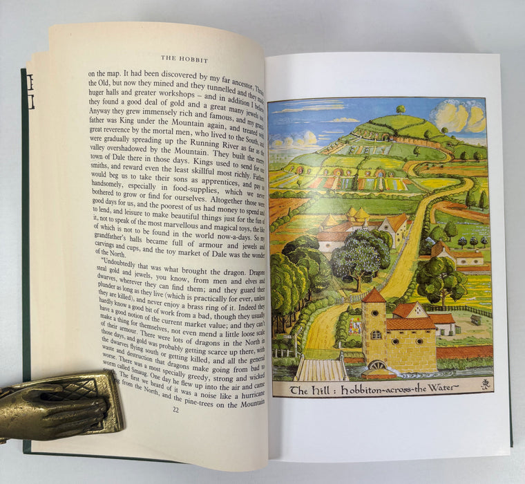 The Hobbit, or There and Back Again, J.R.R. Tolkien, HarperCollins, 1995