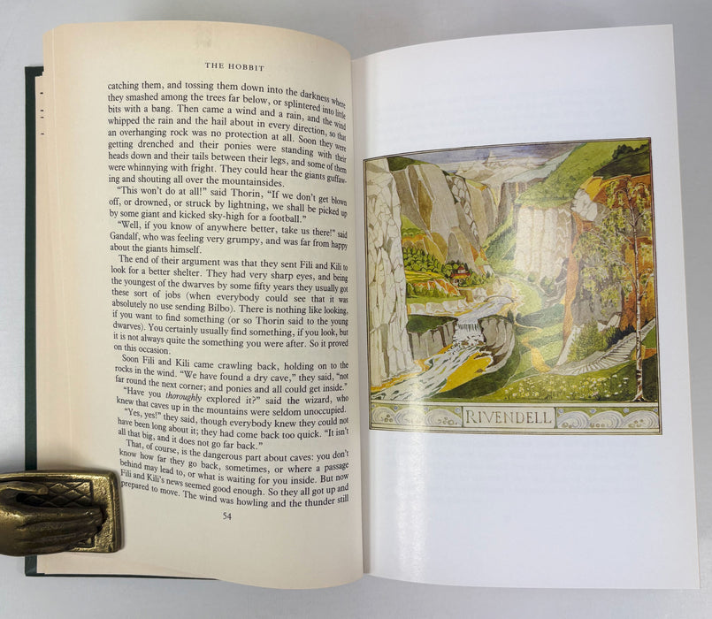 The Hobbit, or There and Back Again, J.R.R. Tolkien, HarperCollins, 1995