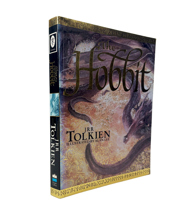 The Hobbit, or There and Back Again, J.R.R. Tolkien, Illustrated by Alan Lee, HarperCollins, 2000