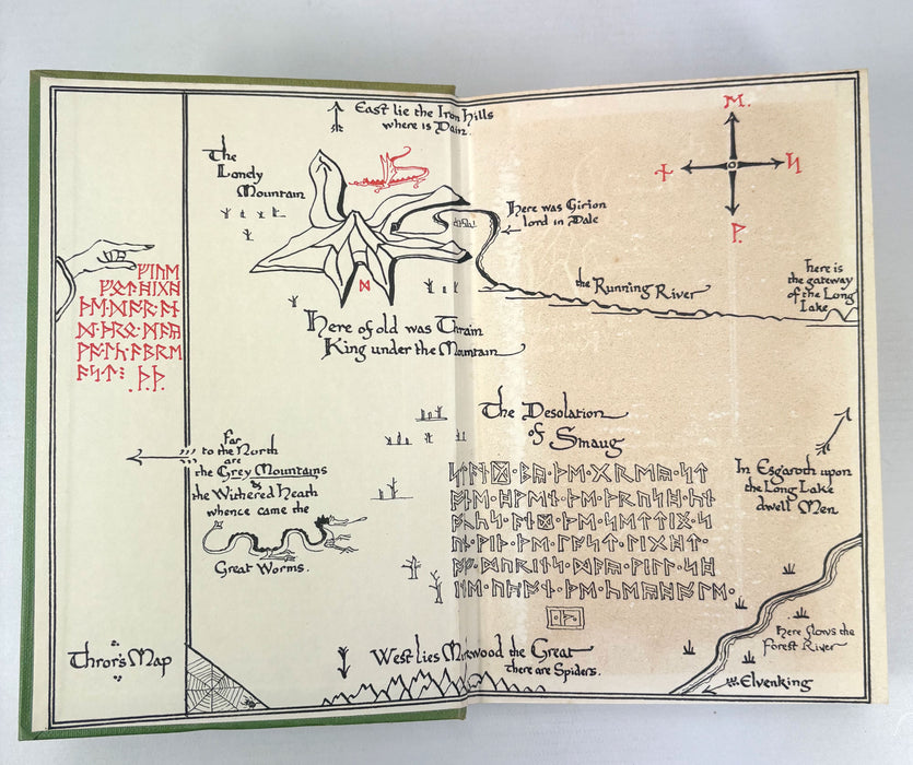 The Hobbit, or There and Back Again, J.R.R. Tolkien, Second edition, Thirteenth impression, 1961