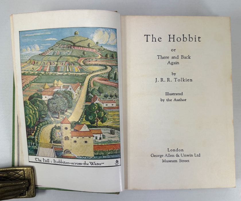 The Hobbit, or There and Back Again, J.R.R. Tolkien, Second edition, Thirteenth impression, 1961