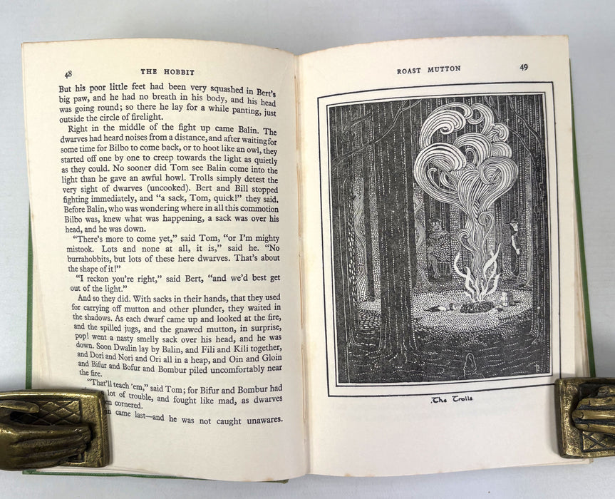 The Hobbit, or There and Back Again, J.R.R. Tolkien, Second edition, Thirteenth impression, 1961