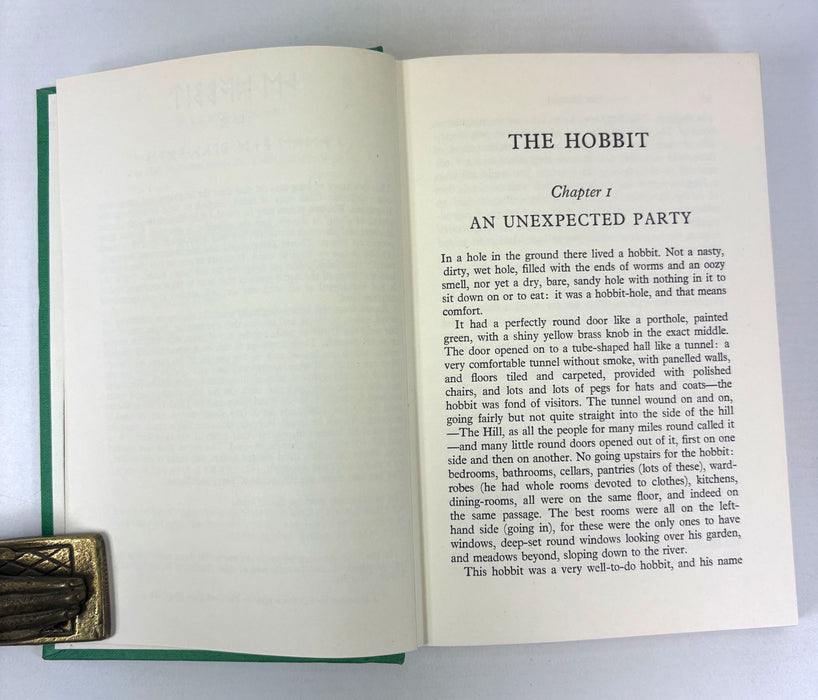 The Hobbit, or There and Back Again, J.R.R. Tolkien, Third edition, Tenth impression, 1975