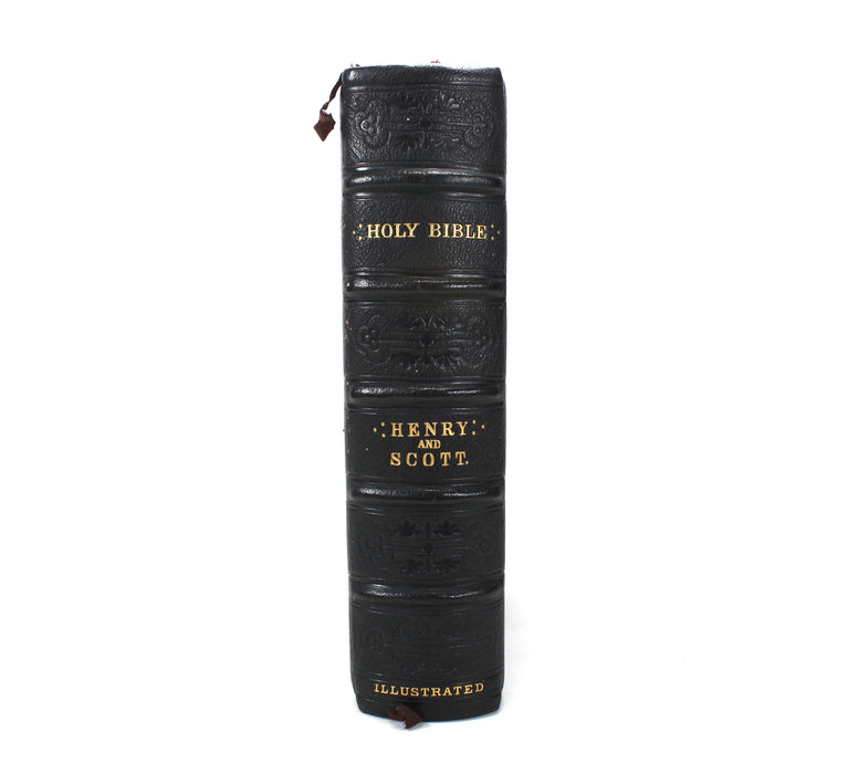 The Holy Bible, Containing The Old and New Testaments, and the Commentaries of Henry and Scott, Rev. John McFarlane, c. 1880