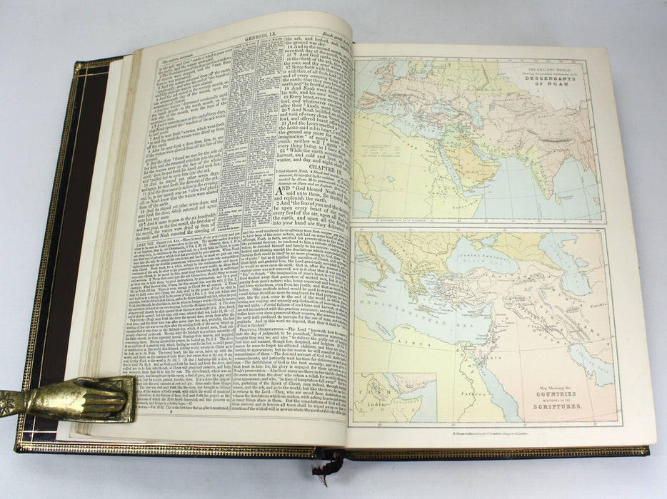 The Holy Bible, Containing The Old and New Testaments, and the Commentaries of Henry and Scott, Rev. John McFarlane, c. 1880