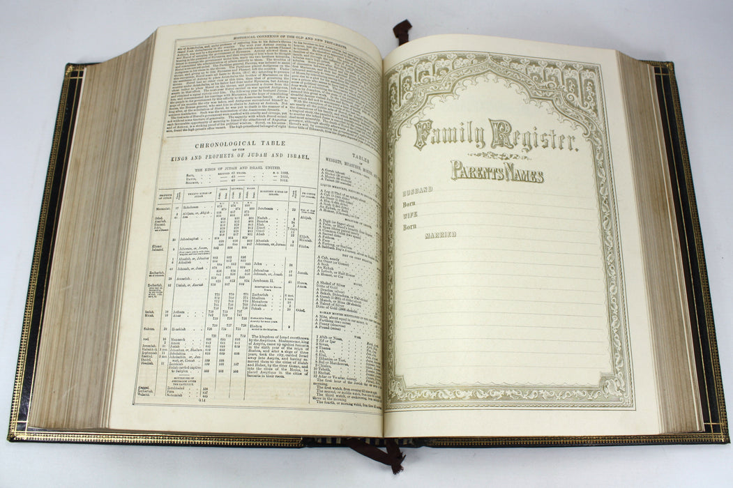 The Holy Bible, Containing The Old and New Testaments, and the Commentaries of Henry and Scott, Rev. John McFarlane, c. 1880