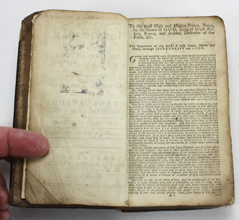 The Holy Bible, Containing the Old and New Testaments, Edinburgh, 1748