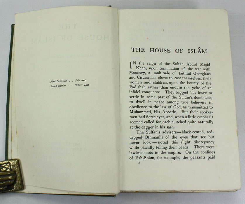 The House of Islam, Marmaduke Pickthall, Methuen, 1906