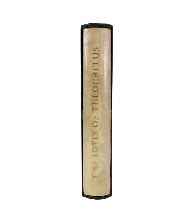 The Idyls of Theocritus; With Bion & Moschus. Translated by Andrew Lang. Illustrated by W. Russell Flint, Medici Society, 1922 limited edition in luxury custom binding