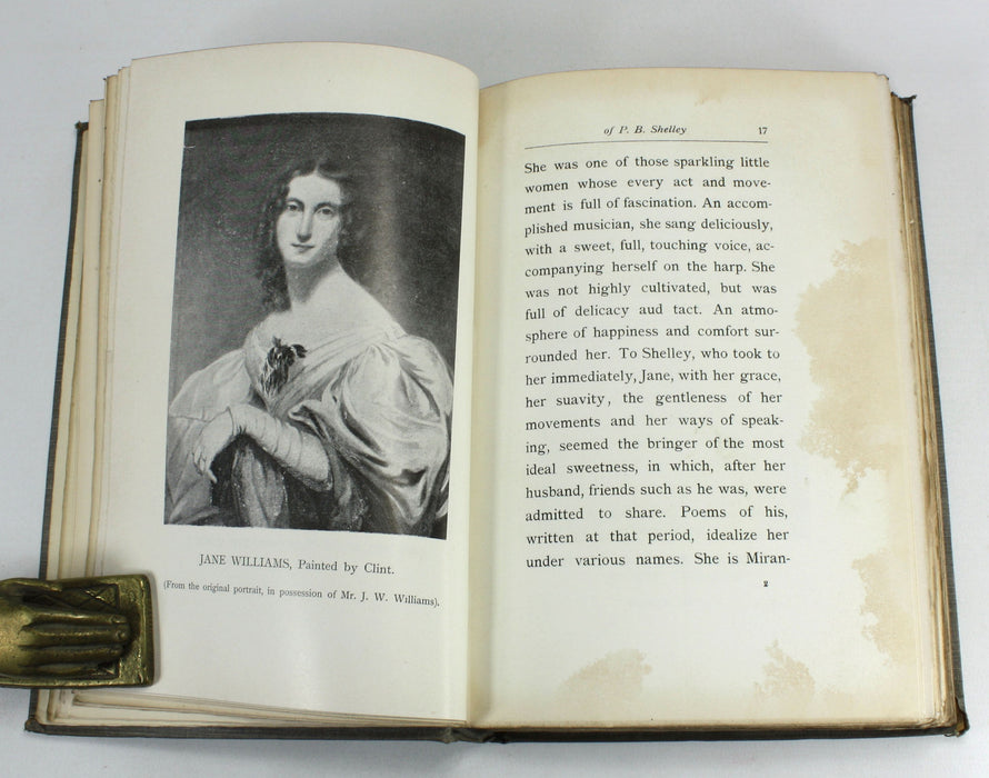 The Last Days of Percy Bysshe Shelley; New Details from Unpublished Documents, by Dr. Guido Biagi, 1898