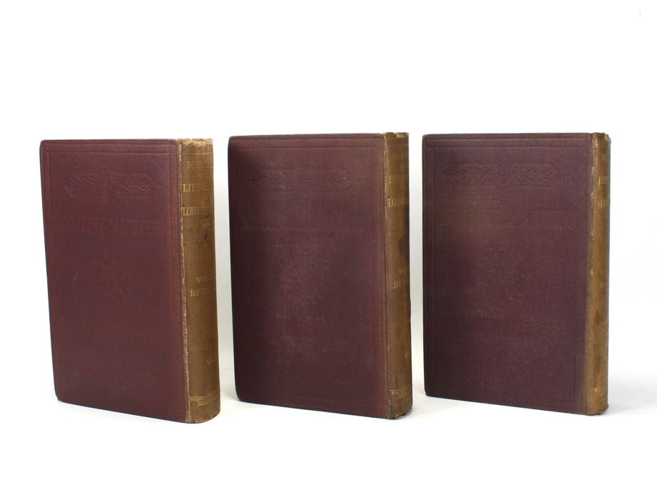 The Life and Times of Henry Lord Brougham, 3 Vols 1871, With Autograph Letter Signed