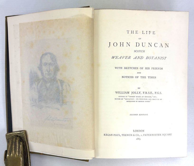 The Life of John Duncan, Scotch Weaver and Botanist, William Jolly, 1883