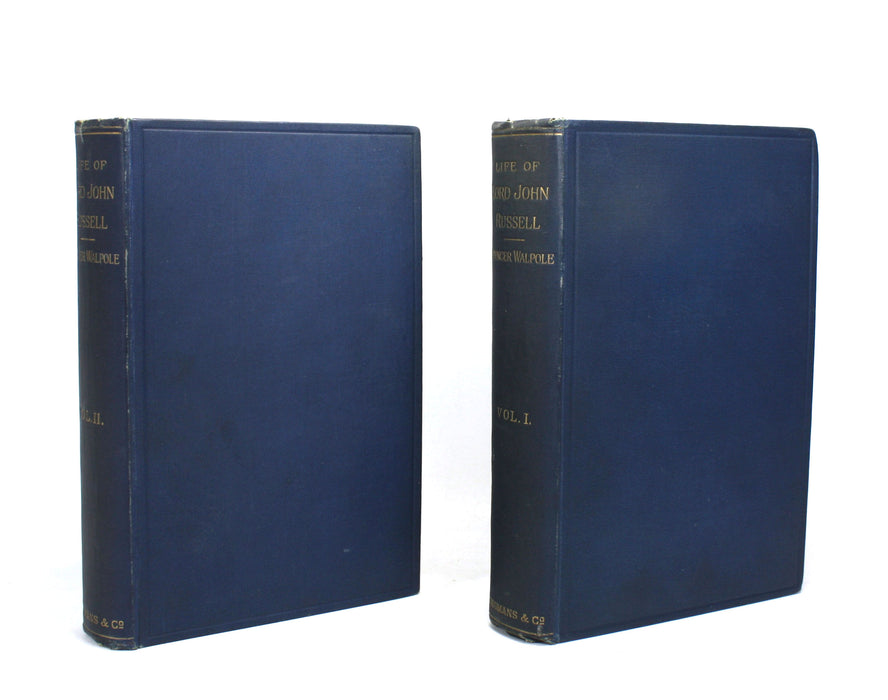 The Life of Lord John Russell, Spencer Walpole, 1889. From the Library of Winston Churchill & Randolph S. Churchill