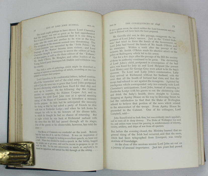 The Life of Lord John Russell, Spencer Walpole, 1889. From the Library of Winston Churchill & Randolph S. Churchill