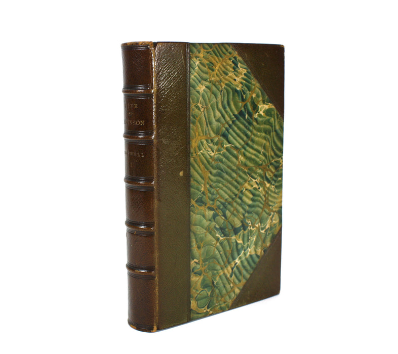 The Life of Samuel Johnson, LL.D., Including A Journal of His Tour to the Hebrides, James Boswell, 1835, 10 Volume Set complete
