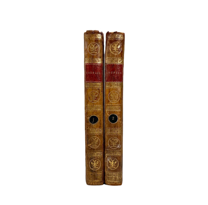 The Lounger. A Periodical Paper, Published at Edinburgh in the Years 1785 and 1786, by the Authors of the Mirror, 1794, 2 Vols.