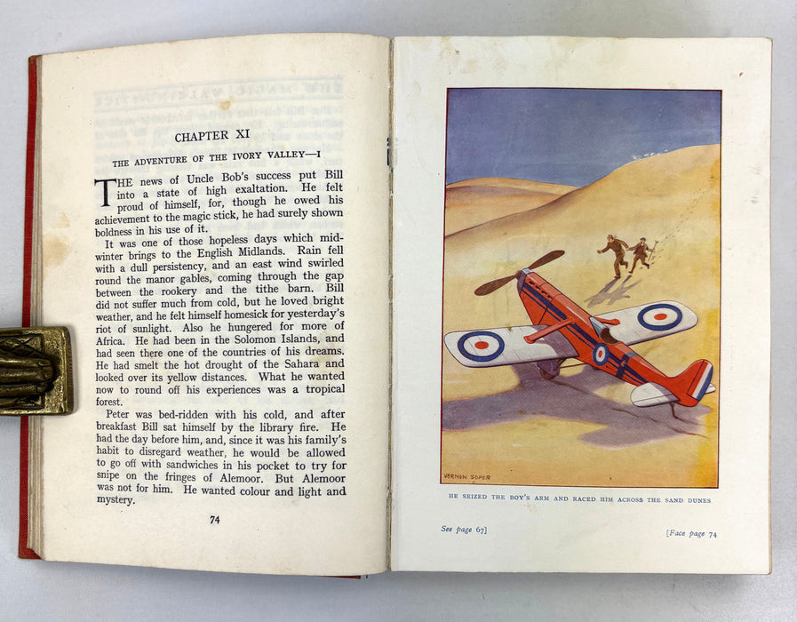 The Magic Walking-Stick, by John Buchan, and Stories From The Arabian Nights, Frances Jenkins Olcott, c. 1934