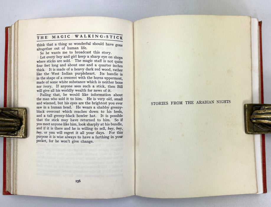 The Magic Walking-Stick, by John Buchan, and Stories From The Arabian Nights, Frances Jenkins Olcott, c. 1934