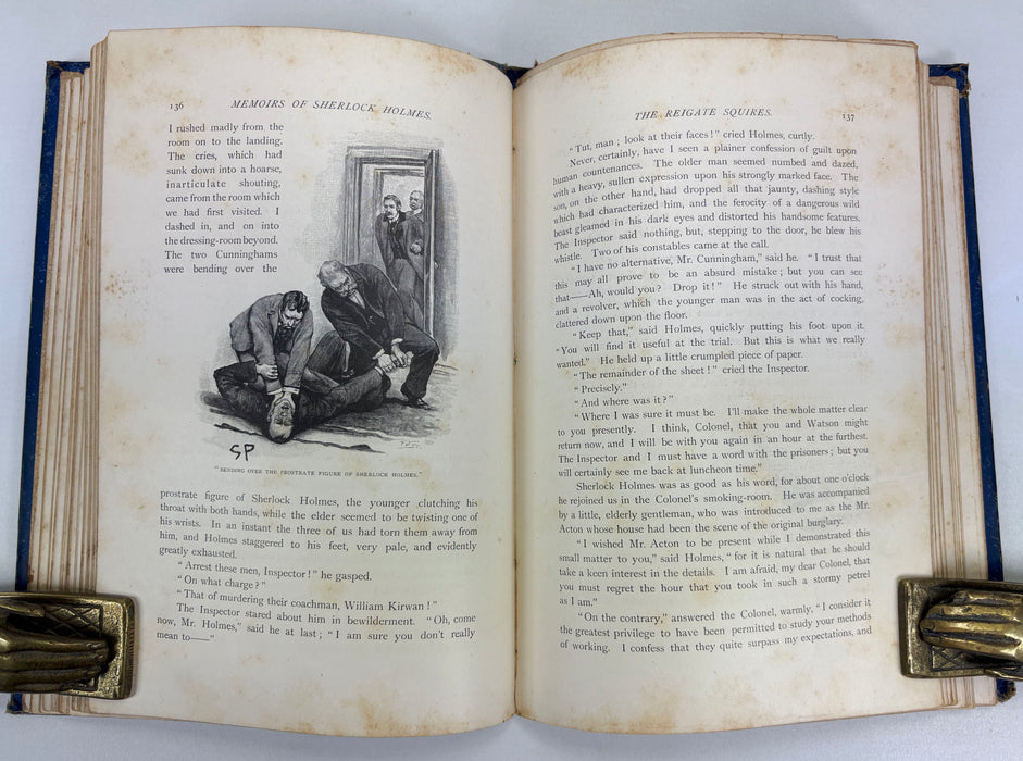 The Memoirs of Sherlock Holmes, Arthur Conan Doyle, 1894 first edition