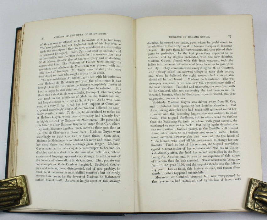 The Memoirs of the Duke of Saint-Simon on the Reign of Louis XIV. and the Regency, Bayle St. John, 1888