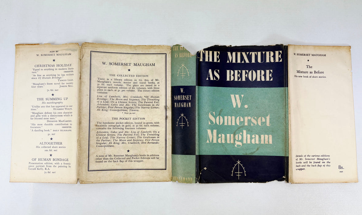 The Mixture As Before, W. Somerset Maugham, 1940