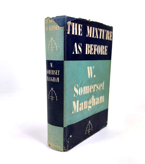 The Mixture As Before, W. Somerset Maugham, 1940