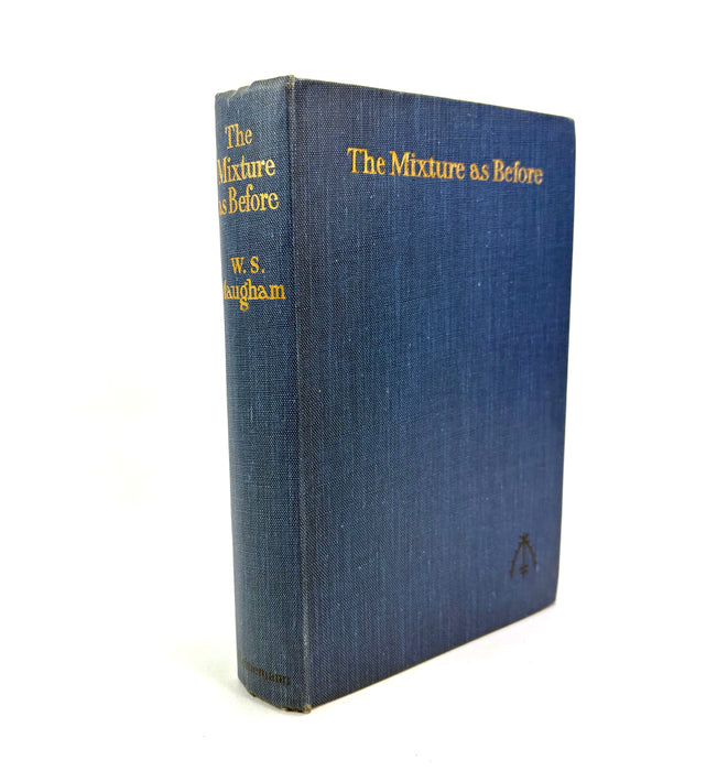 The Mixture As Before, W. Somerset Maugham, 1940