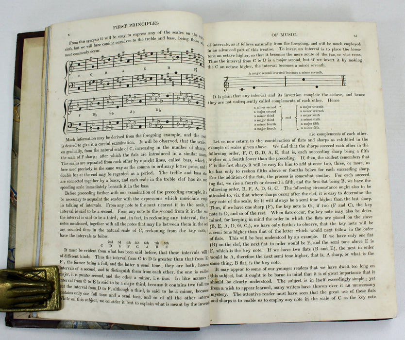 The Musical Cyclopedia, Being A Collection of English, Scottish, and Irish Songs; with Appropriate Music, James Wilson, 1834. With unique hand-drawn restoration.