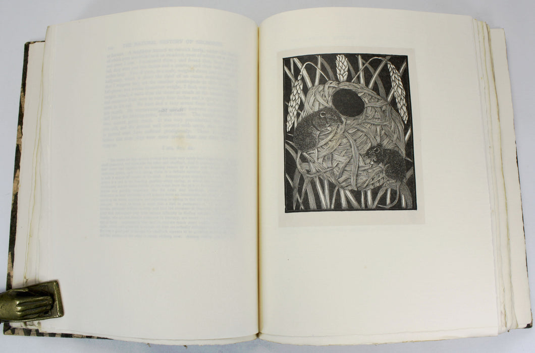 The Natural History of Selborne, Gilbert White, Illustrated by Eric Dalglish, Thornton Butterworth, numbered limited edition with extra signed plate, 1929