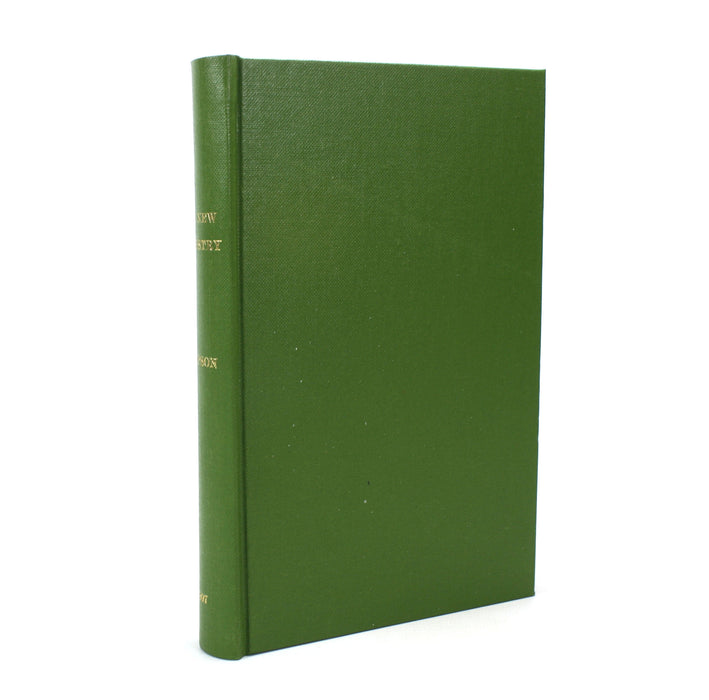 The New Forestry, or the Continental System Adapted to British Woodlands and Game Preservation, John Simpson, 1903