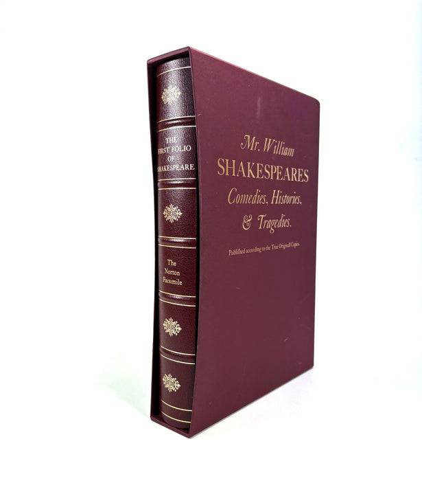 The Norton Facsimile; The First Folio of Shakespeare, Prepared by Charlton Hinman, 1996