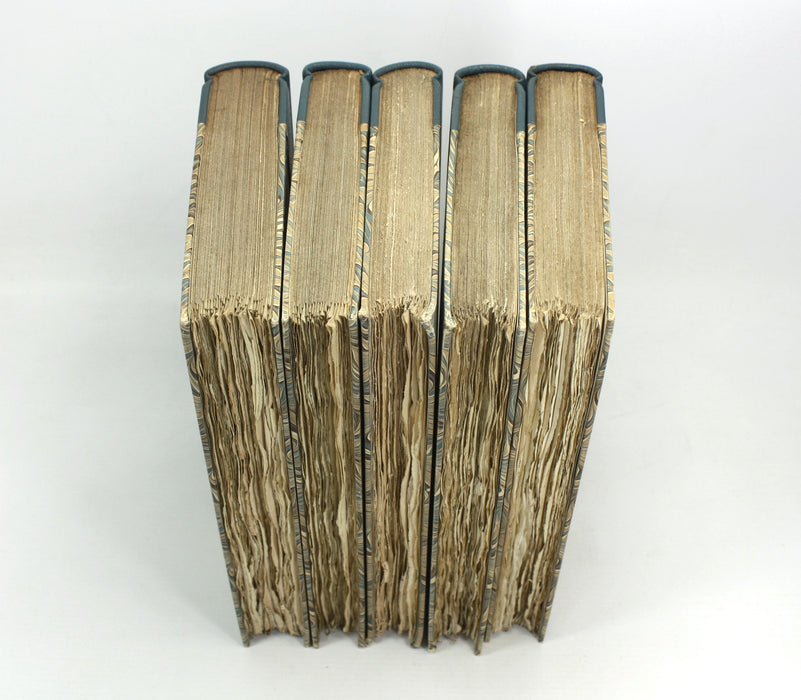 The Novels of Henry Fielding, 5 Volume set, complete, Routledge, 1884, Numbered limited edition