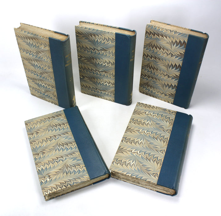 The Novels of Henry Fielding, 5 Volume set, complete, Routledge, 1884, Numbered limited edition